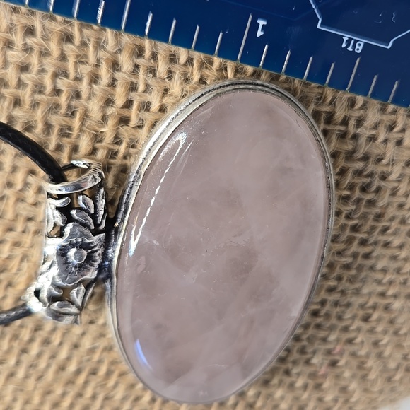Rose Quartz pendant #175 NWOT - Picture 3 of 5